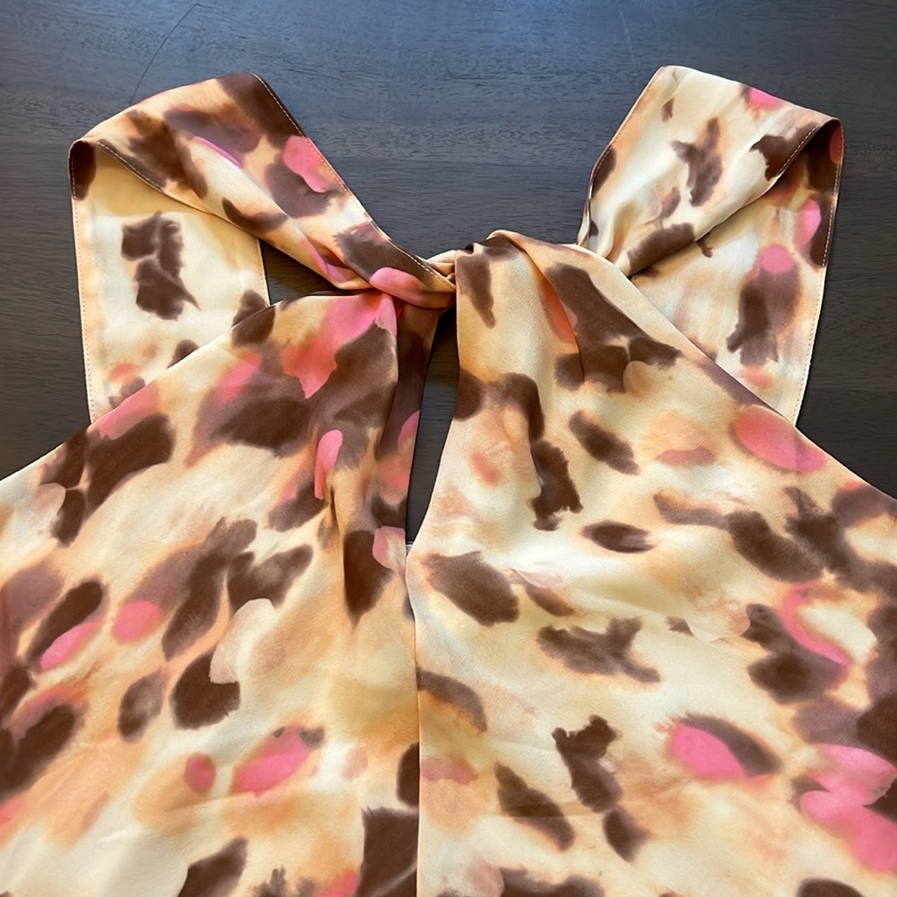Twist Front Halter Blouse - size XS NWT - Picture 5 of 8